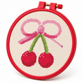 The Cherry Bow – Cross Stitch Pattern & Kit