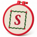 Square Frame Monogram – Cross Stitch Pattern & Kit