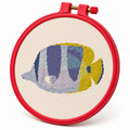 Banded Butterflyfish – Cross Stitch Pattern & Kit