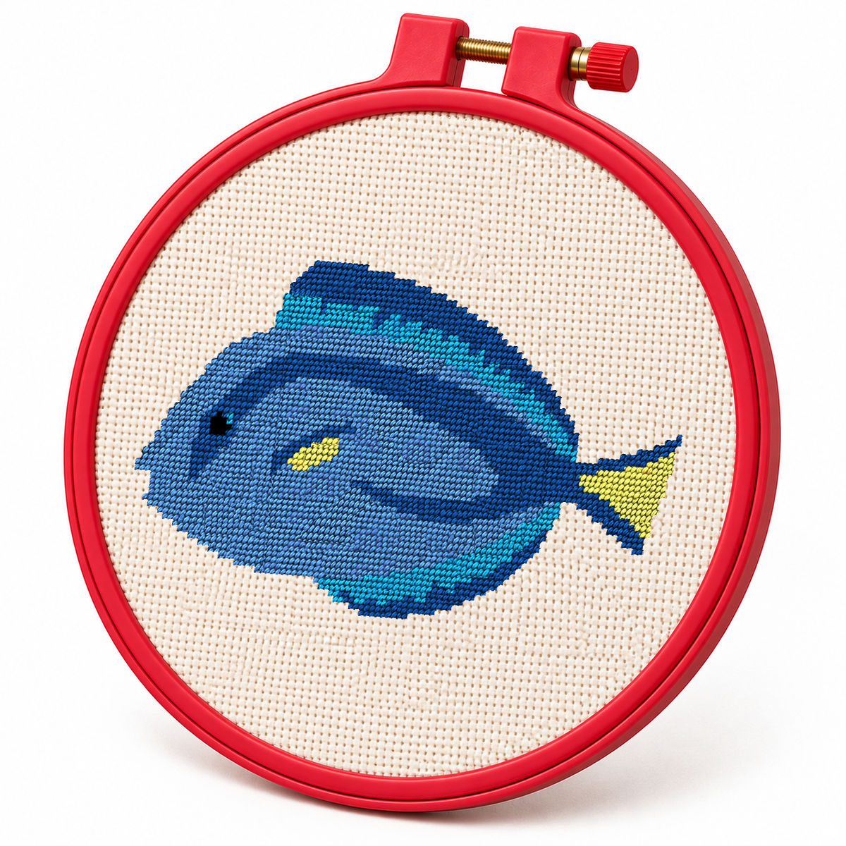 Blue Tang – Cross Stitch Pattern & Kit