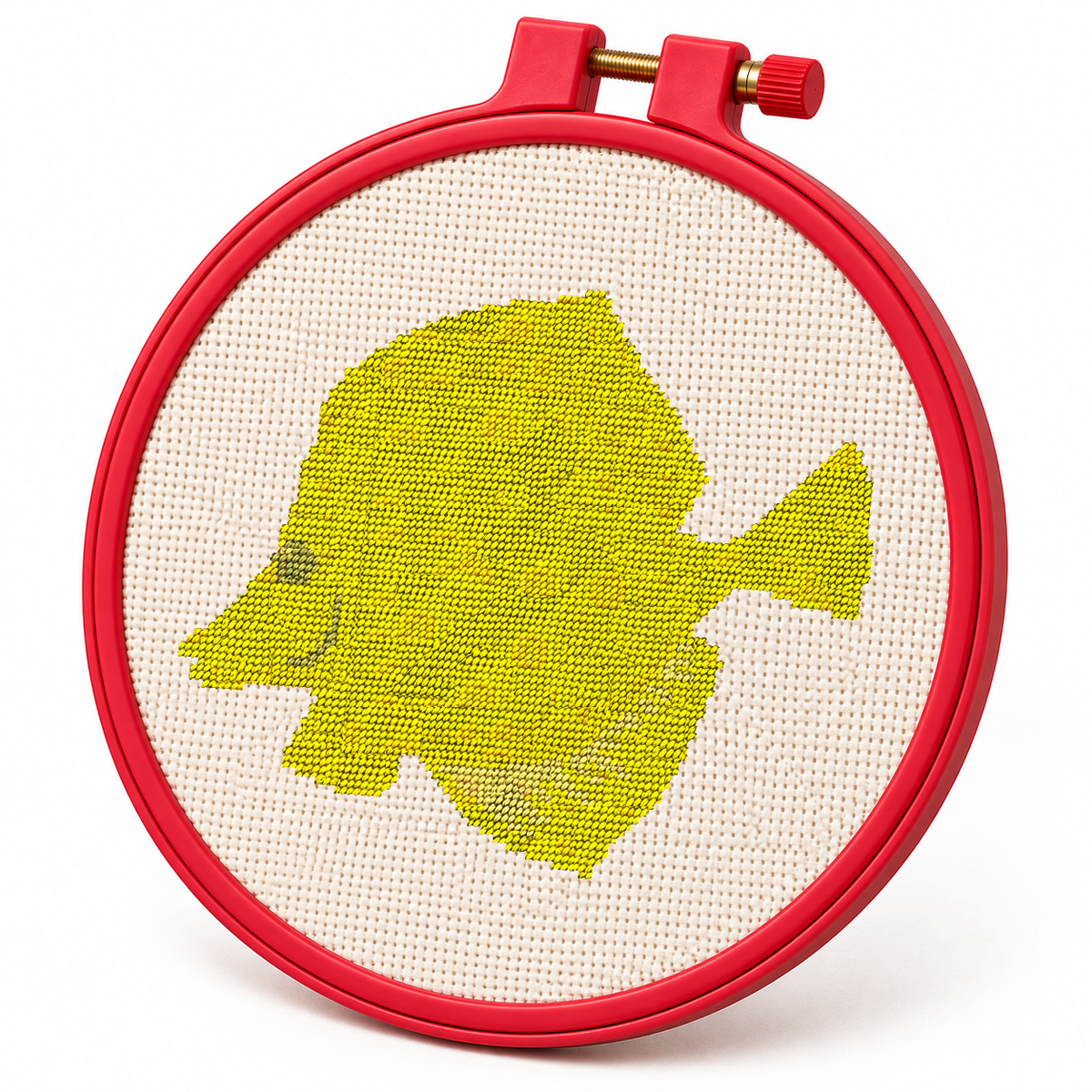 Yellow Tang – Cross Stitch Pattern & Kit