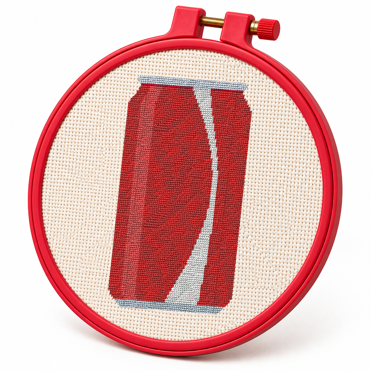 Classic Cola – Cross Stitch Pattern & Kit