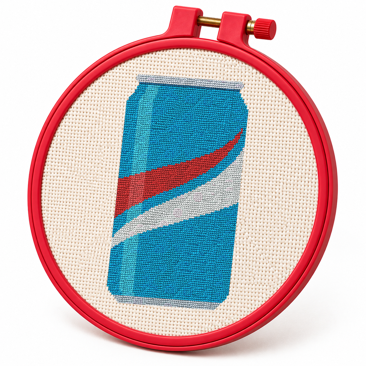 Ice Cola – Cross Stitch Pattern & Kit