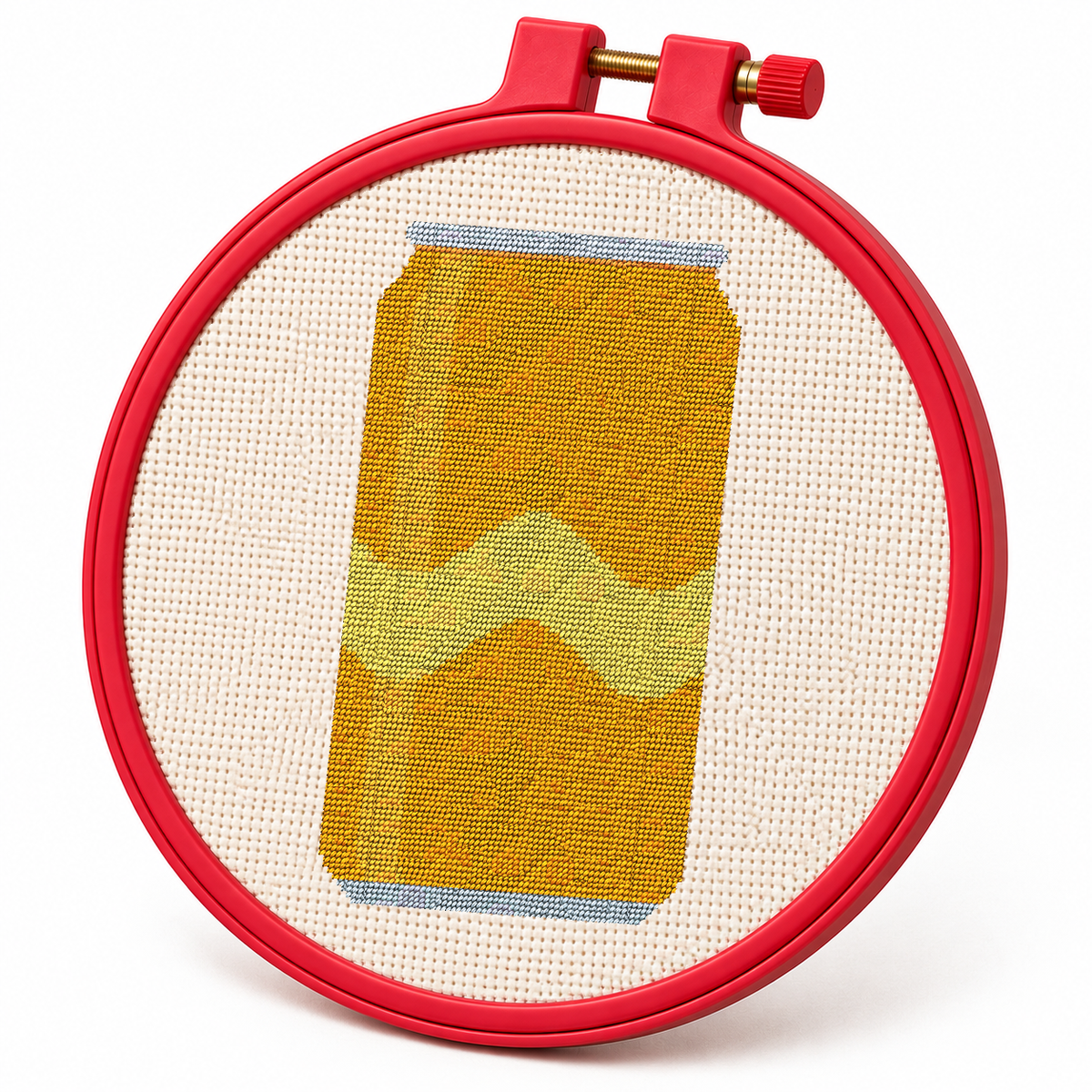 Orange Soda – Cross Stitch Pattern & Kit