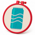 Sparkling Mint – Cross Stitch Pattern & Kit