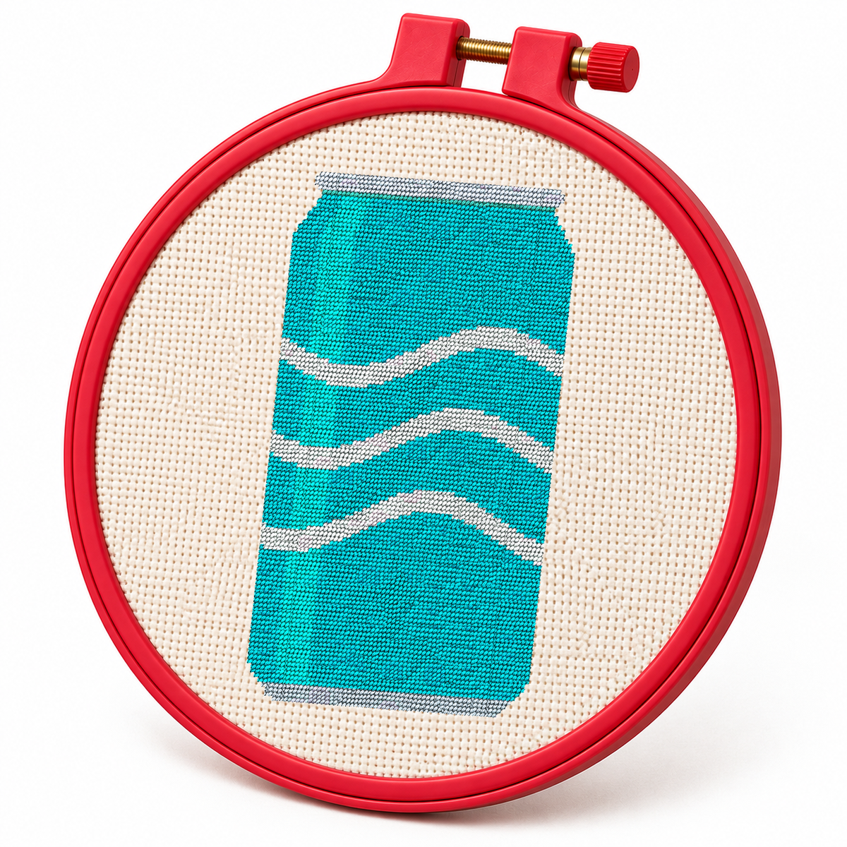 Sparkling Mint – Cross Stitch Pattern & Kit