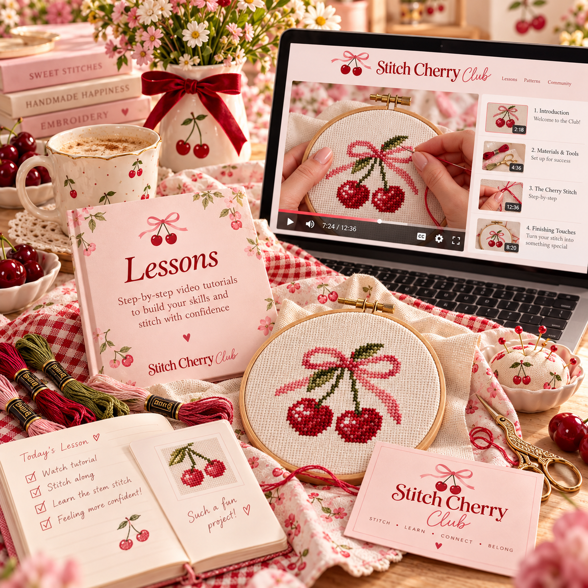 The Stitched Cherry Club