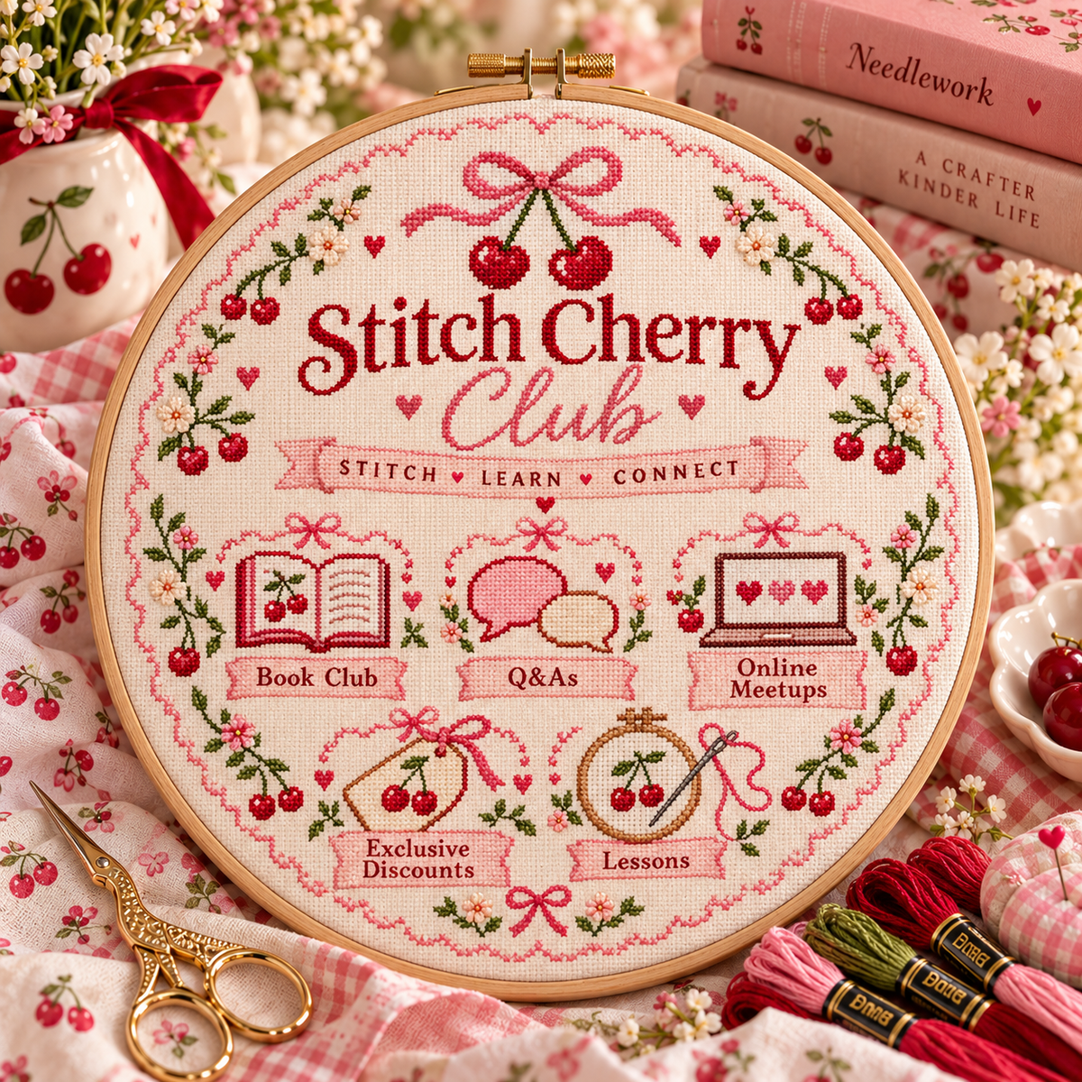 The Stitched Cherry Club