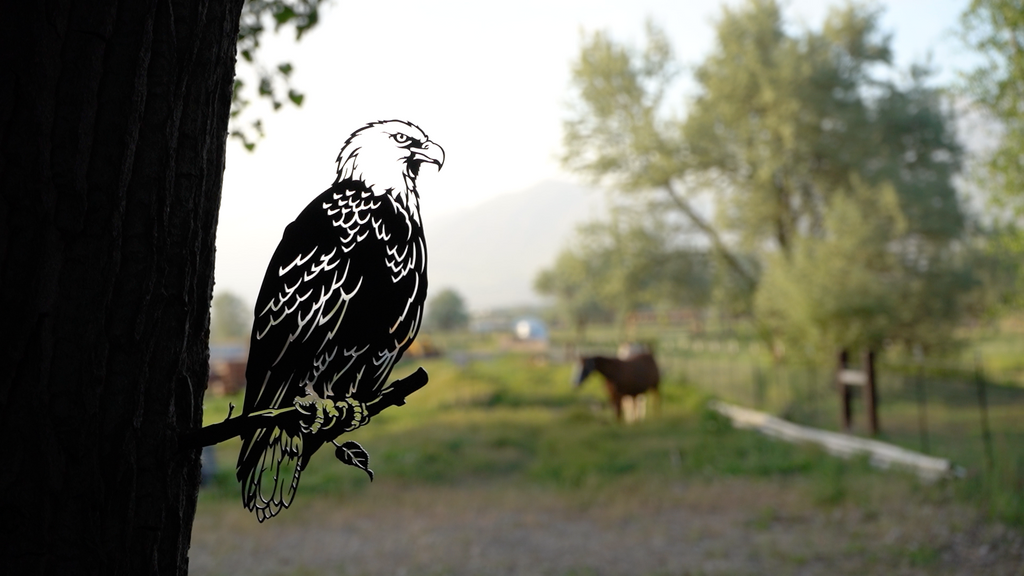 Metal Bald Eagle